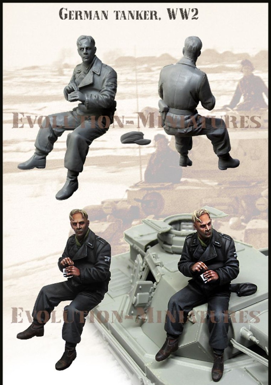 1/35 Wwii Germany Tank Soldier Starts Smoking Online