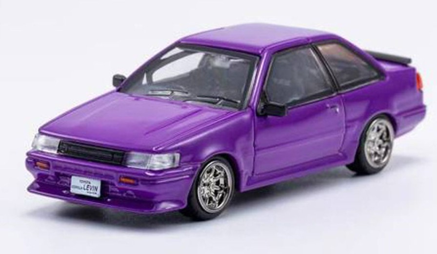 1/64 Toyota Corolla Levin (Rhd) Purple Hot