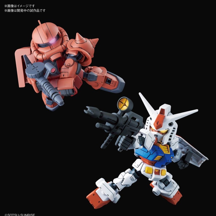 Sd Gundam Cross Silhouette Rx-78-2 Gundam & Char'S Zaku Ii Clearance