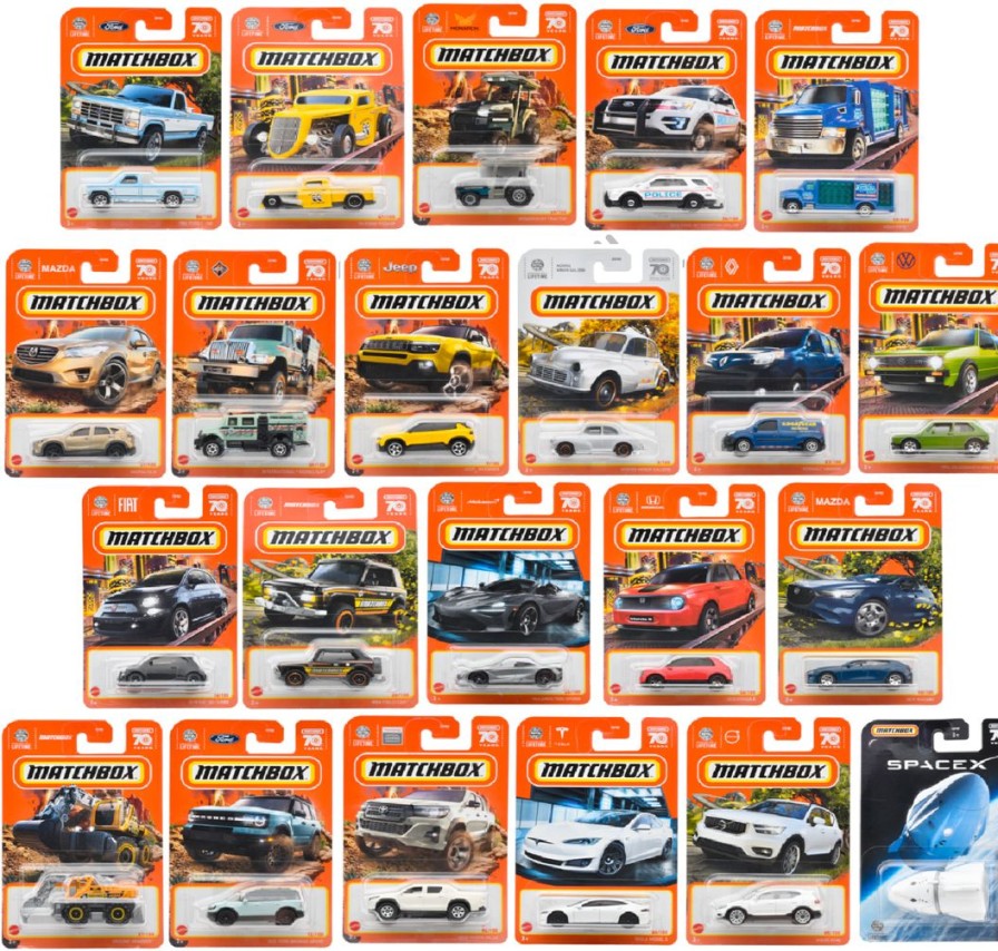 Matchbox Basic Car Assortment 1Box 24Pcs (30782-980W) Best