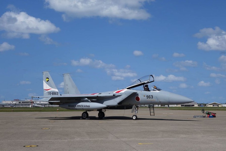 1/72 Japan Air Self-Defense Force F-15J Eagle 306Th Squadron Japan-Italy Joint Training 2023 Special Livery Aircraft Clearance