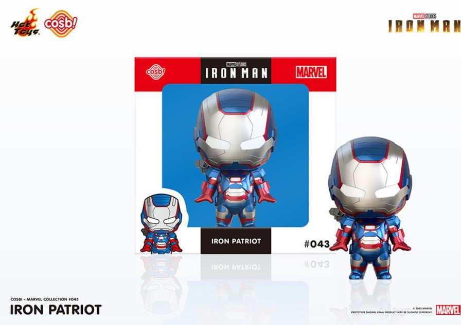 Cosbi - Marvel Collection #043 Iron Patriot [Movie / Iron Man] Clearance