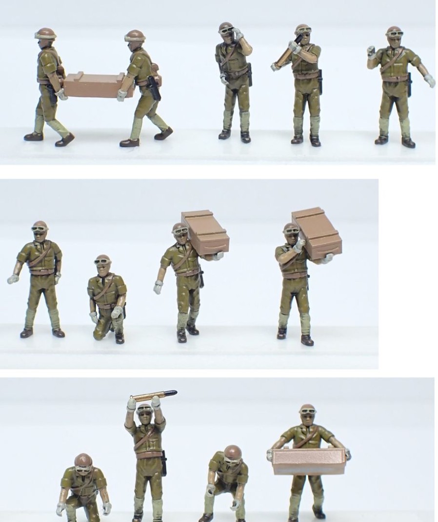 1/72 Japanese Army Tank Troopers W/Ammunition Box Online