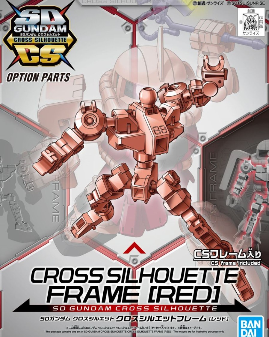 Sd Gundam Cross Silhouette: Cross Silhouette Frame (Red) Hot