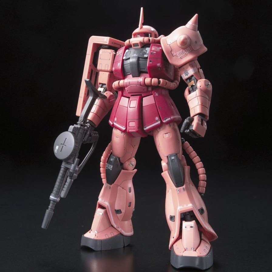 1/144 Rg Ms-06S Zaku Ii Char Aznable Custom Model Clearance