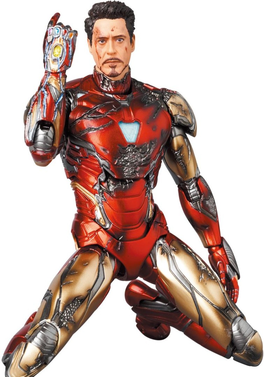 Mafex Iron Man Mark 85 (Battle Damage Ver.) New