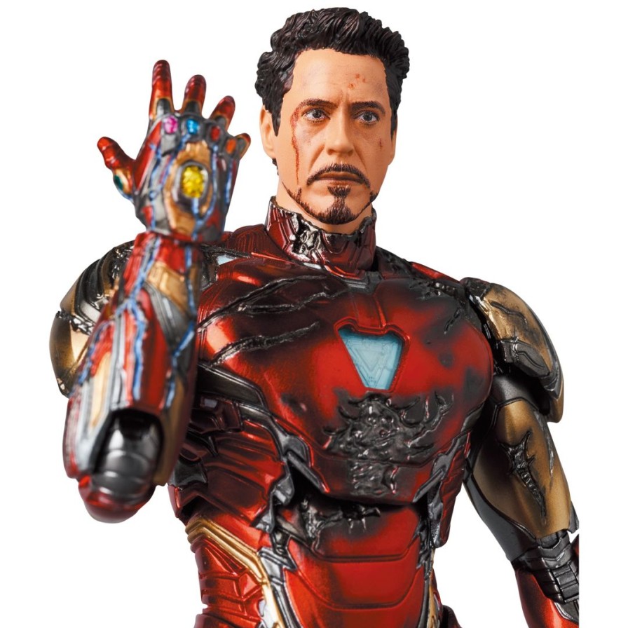 Mafex Iron Man Mark 85 (Battle Damage Ver.) New