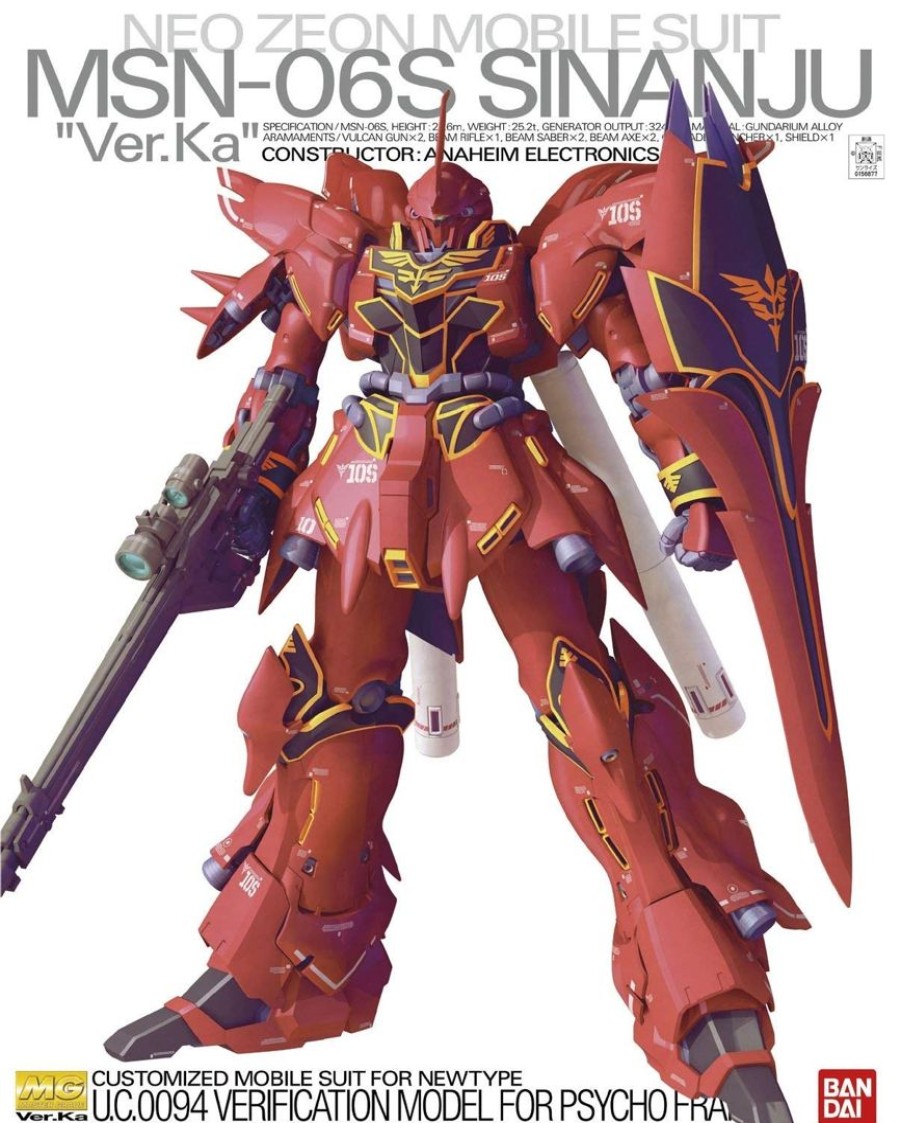 1/100 Mg Msn-06S Sinanju Ver. Ka Clearance