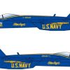 1/144 Us Navy F/A-18E Super Hornet Blue Angels (Set Of 2) Best