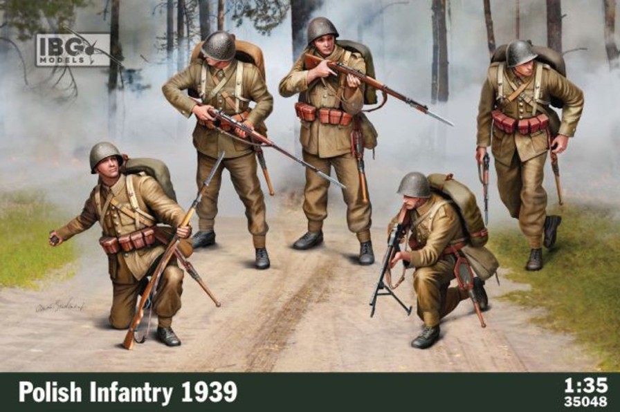 1/35 Polish Infantry 1939 (5 Pcs) Hot