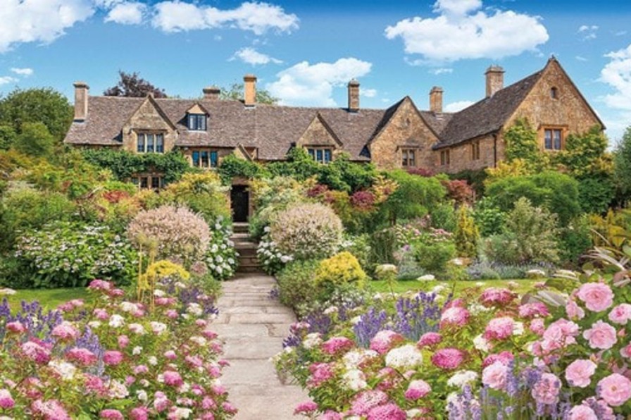 Jigsaw Puzzle: Cotswold Flower Gardens - United Kingdom 1000P (50 X 75Cm) Best