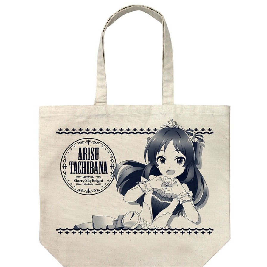 The Idolm@Ster Cinderella Girls: Newly Drawn U149 Alice Tachibana Large Tote Natural New