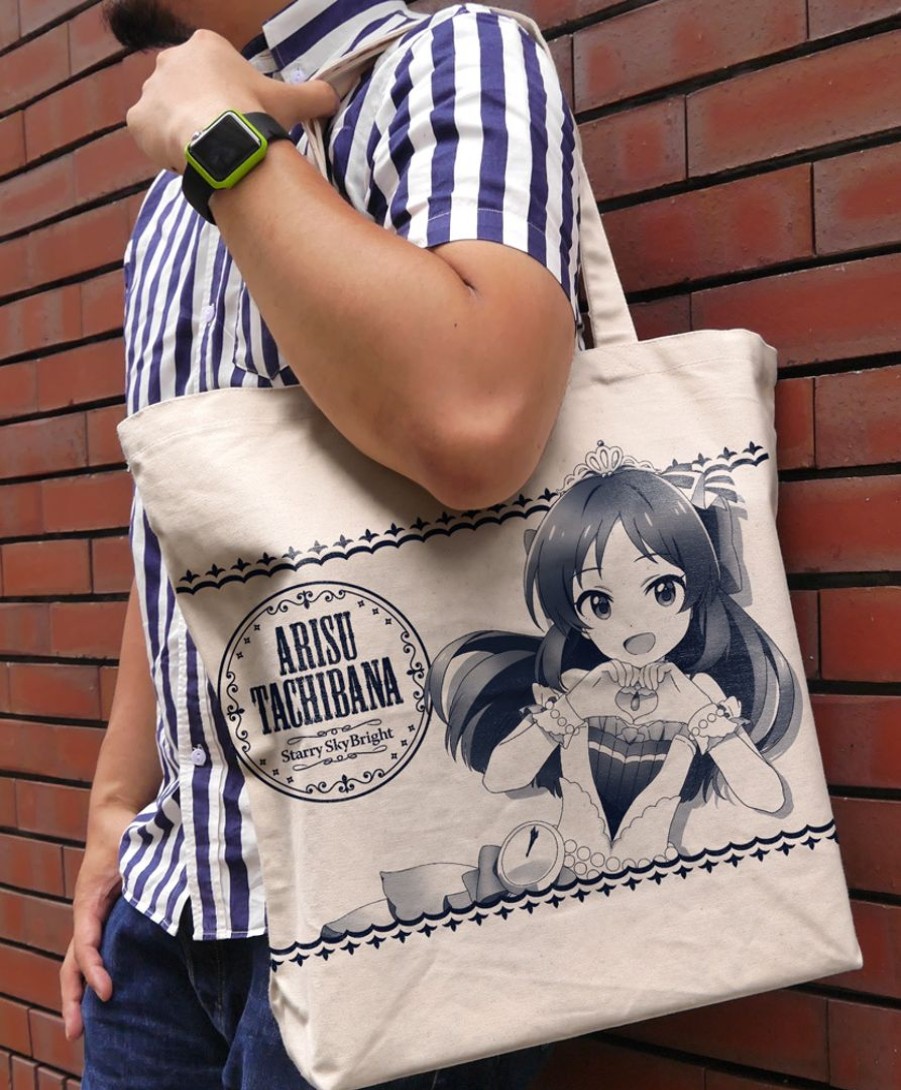 The Idolm@Ster Cinderella Girls: Newly Drawn U149 Alice Tachibana Large Tote Natural New