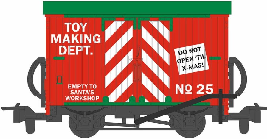 Oo-09 Scale Box Van Christmas Santa'S Workshop Clearance