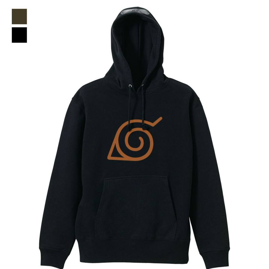 Naruto Shippuden: The Village Hidden In The Leaves Pullover Hoodie Black S Online