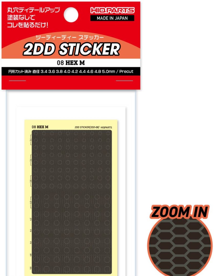 2Dd Sticker 08 Hex M (1 Sheet) Hot