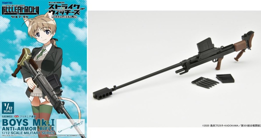 1/12 Little Armory [Lasw03] Strike Witches Road To Berlin Boys Mk.1 Anti-Armor Rifle Hot