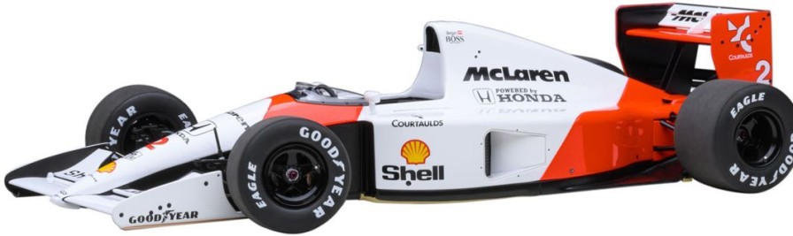 1/18 Mclaren Honda Mp4/6 Japanese Gp 1991 #2 (Gerhard Berger) With Mclaren Logo Wholesale