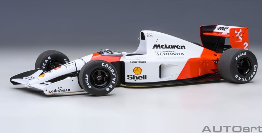 1/18 Mclaren Honda Mp4/6 Japanese Gp 1991 #2 (Gerhard Berger) With Mclaren Logo Wholesale