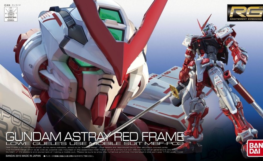 1/144 Rg Gundam Astray Red Frame New