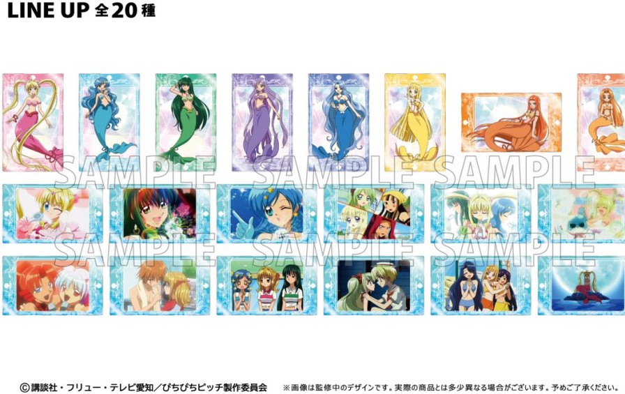 Mermaid Melody Pichi Pichi Pitch: Clear Card Collection 1Box 10Pcs Wholesale