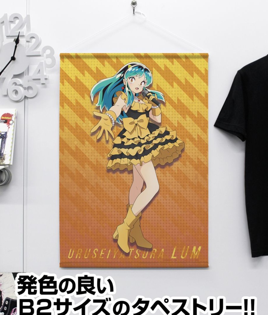 Tv Anime Urusei Yatsura Newly Drawn Lum B2 Tapestry Idol Ver. Wholesale