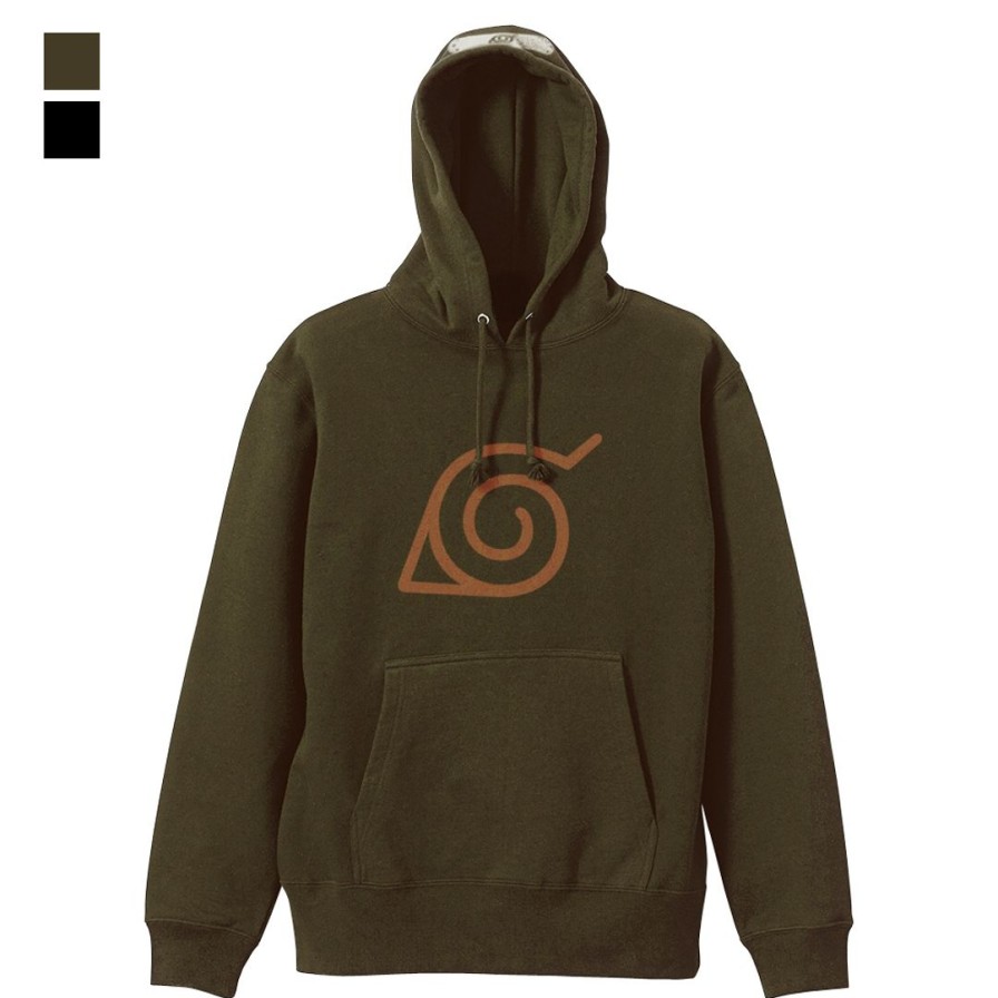 Naruto Shippuden: The Village Hidden In The Leaves Pullover Hoodie Moss L Online