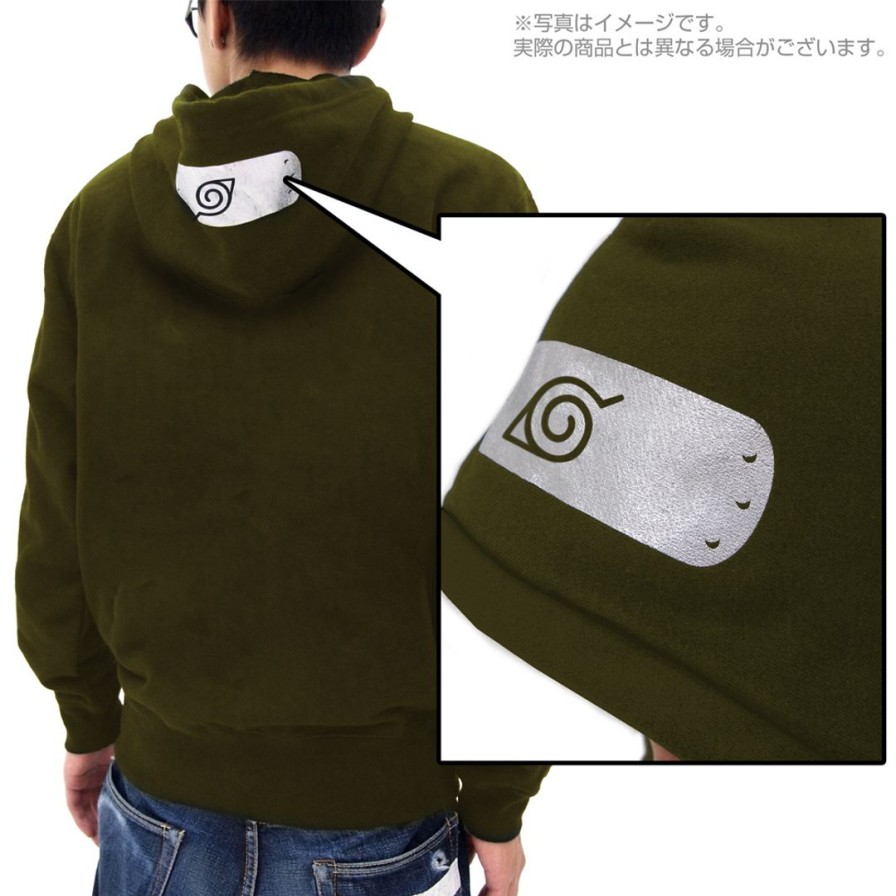 Naruto Shippuden: The Village Hidden In The Leaves Pullover Hoodie Moss L Online