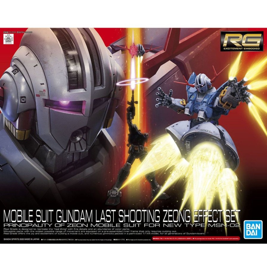 1/144 Rg Last Shooting Zeong Effect Set New