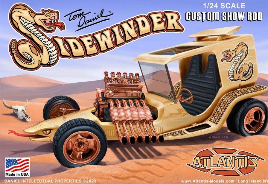 1/24 Tom Daniel Sidewinder Custom Show Rod New