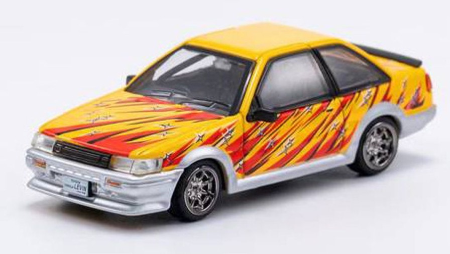 1/64 Toyota Corolla Levin (Rhd) Yellow New