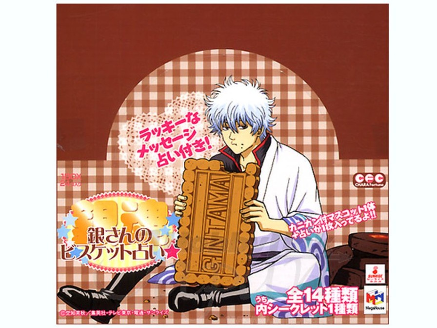 Chara Fortune Gin-San'S Biscuit Fortune: 1Box (24Pcs) New