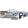 1/48 P-51D Mustang Captain Ted Lines Clearance