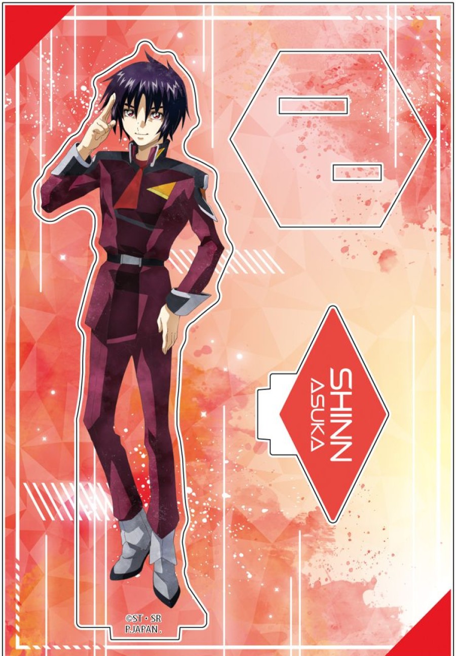 Gundam Seed Freedom: Wet Color Series Acrylic Stand Shinn Asuka Clearance