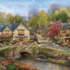 Jigsaw Puzzle: Cotswolds Flower Walk 1000Pcs (72 X 49Cm) Best