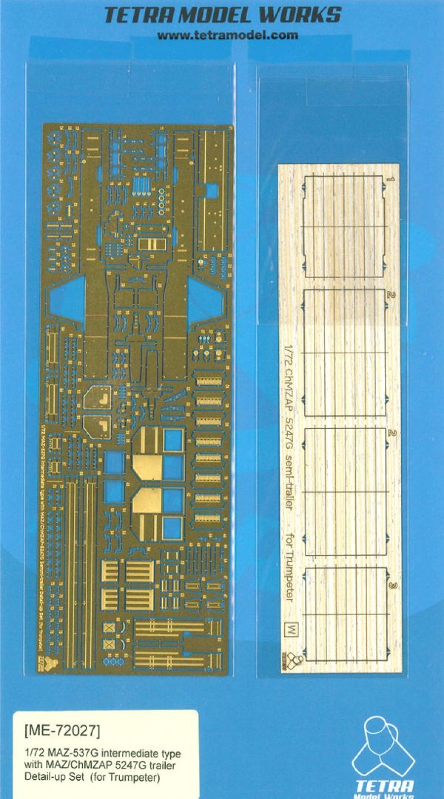 1/72 For Maz-537G Tractor & Chmzap 5247G Semi-Trailer (Tr) Online