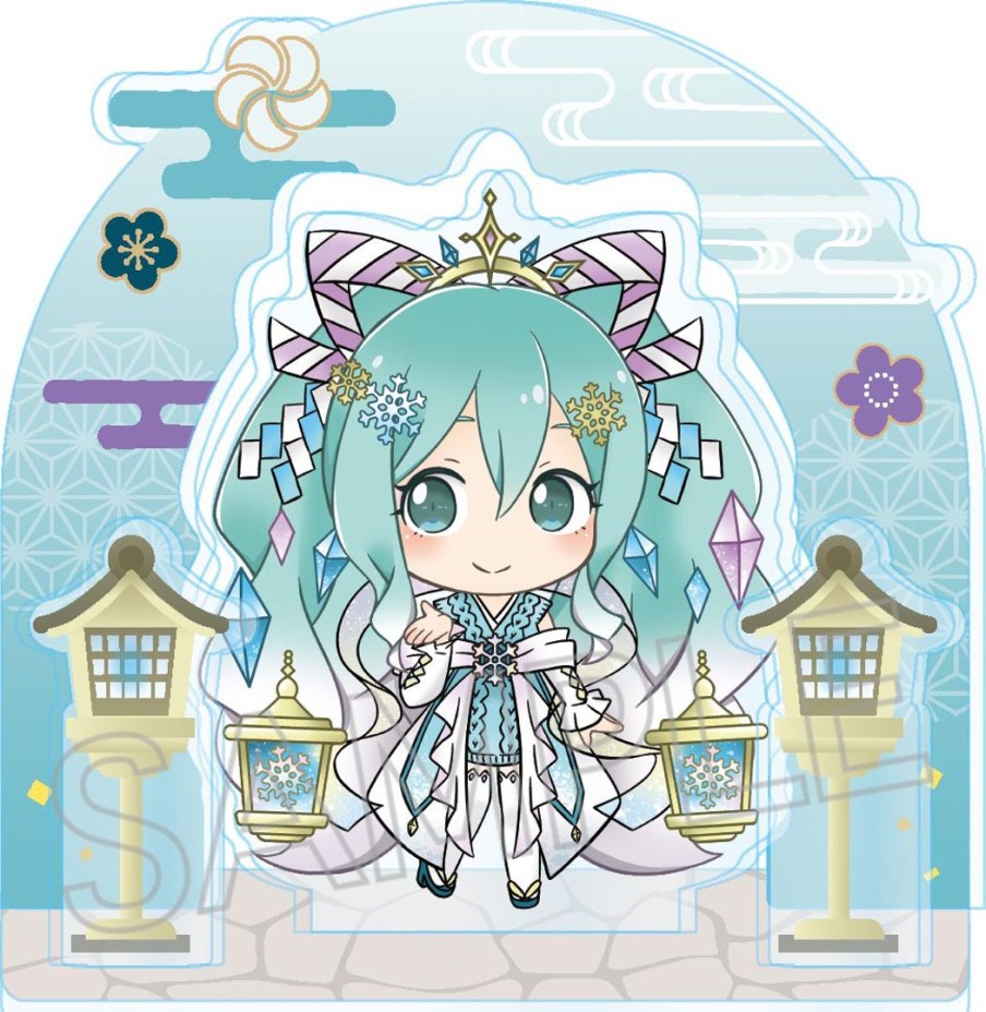 Hatsune Miku: Hyakki Yagyo Diorama Acrylic Stand Yuki-Onna Best