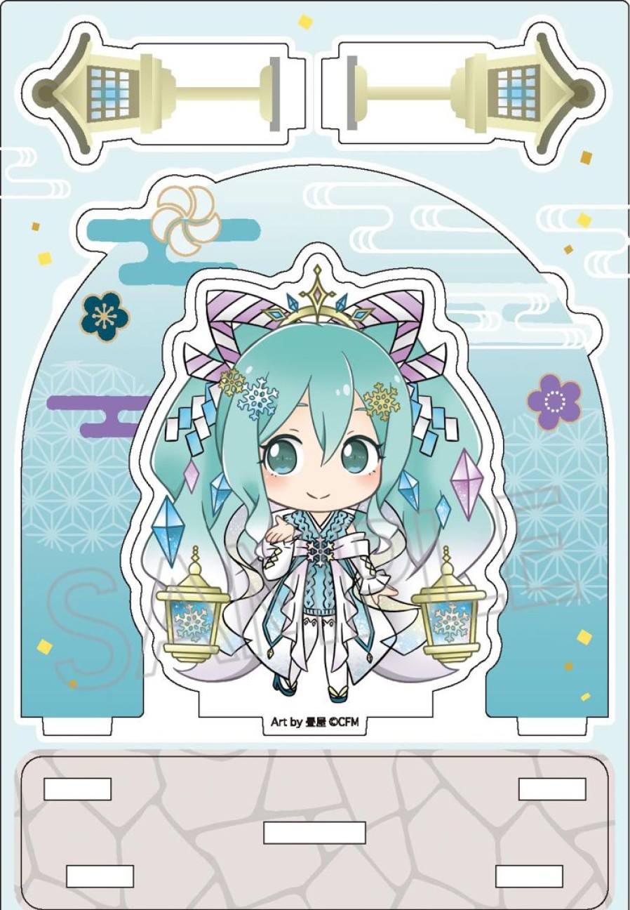 Hatsune Miku: Hyakki Yagyo Diorama Acrylic Stand Yuki-Onna Best