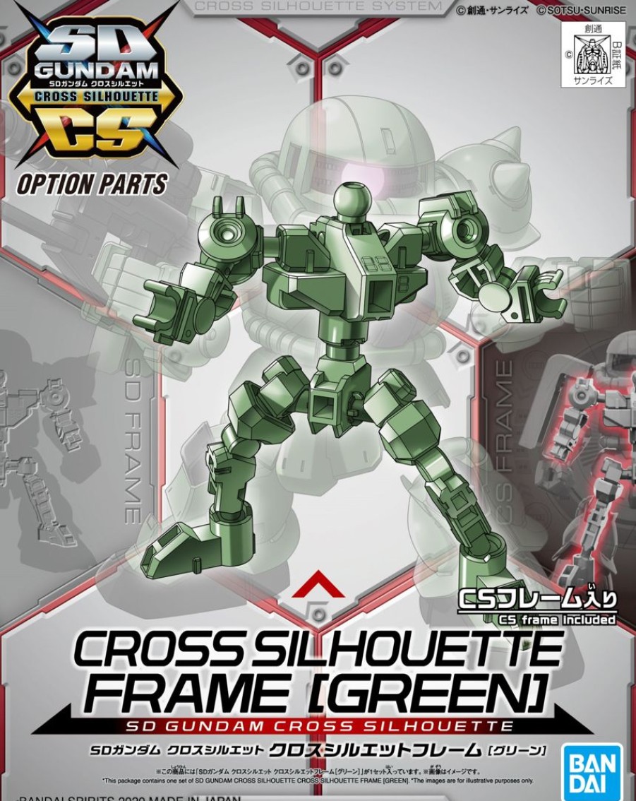 Sd Gundam Cross Silhouette: Cross Silhouette Frame (Green) Hot