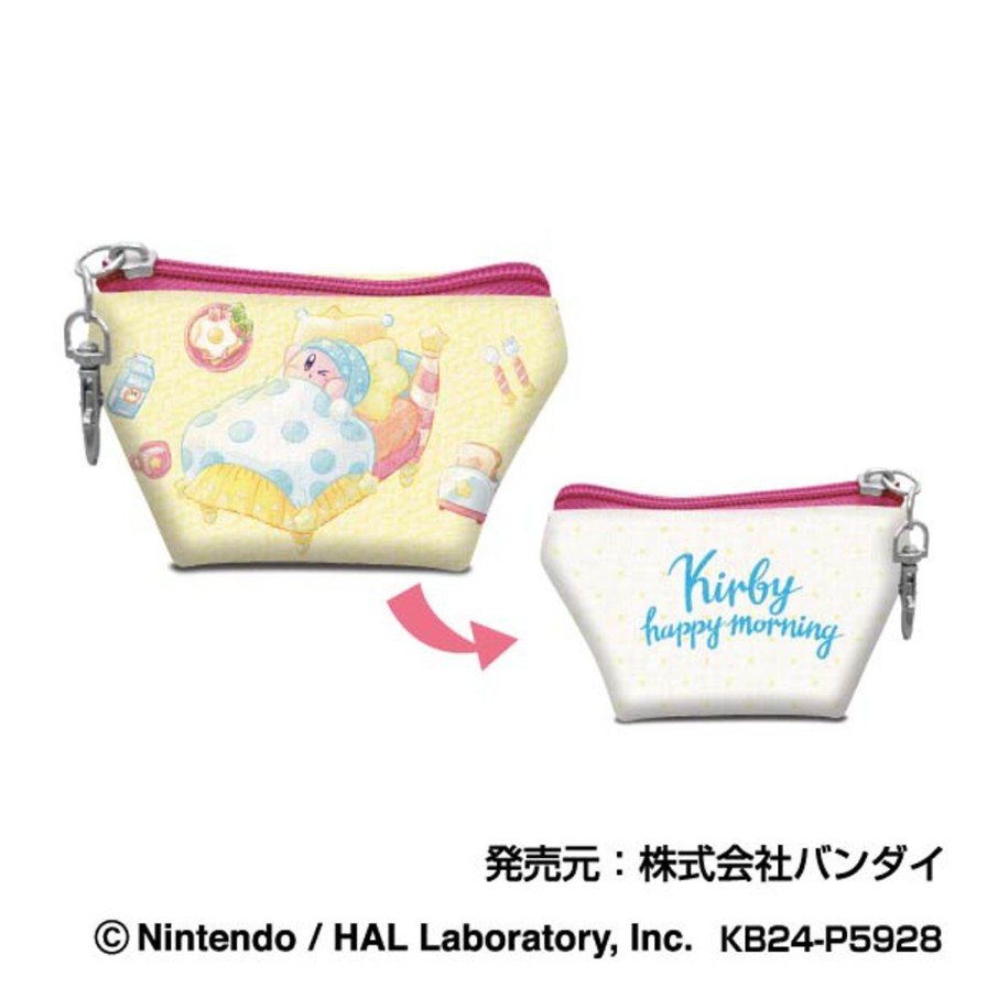 Kirby: Kirby Happy Morning Earphone Pouch 01 Good Morning Kirby Clearance