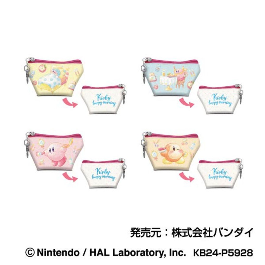 Kirby: Kirby Happy Morning Earphone Pouch 01 Good Morning Kirby Clearance