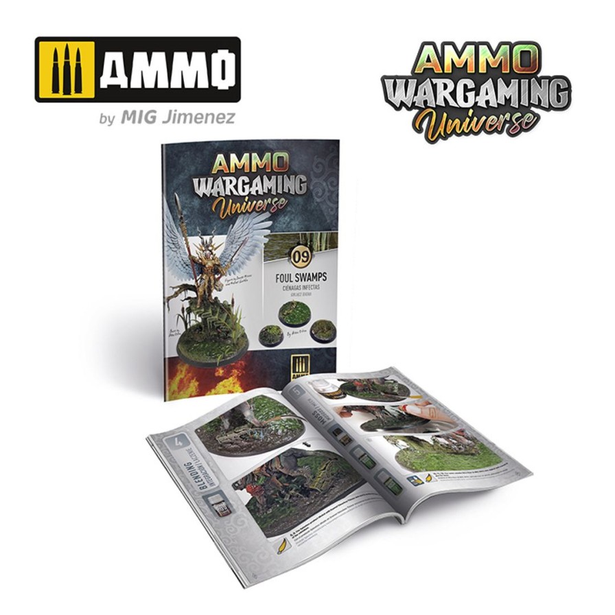 Ammo Wargaming Universe Book 09 - Foul Swamps (English, Castellano, Polski) Clearance