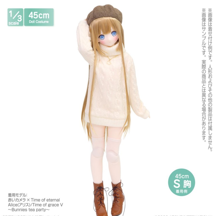 1/3 45 Loose Knit Mini Dress Milk Online