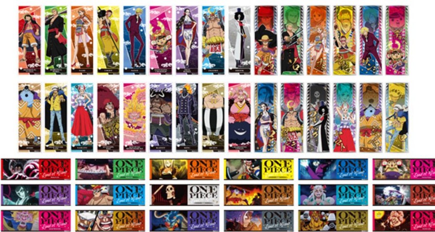 One Piece: Long Sticker Wano Country Arc 1Box 20Pcs Hot