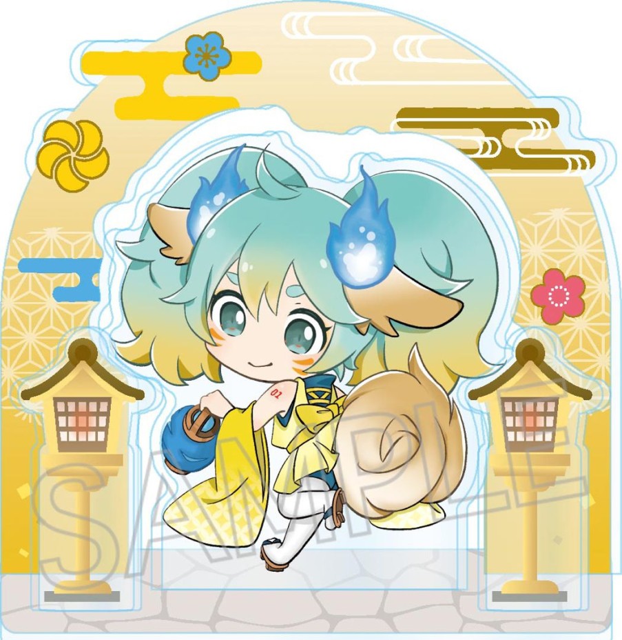 Hatsune Miku: Hyakki Yagyo Diorama Acrylic Stand Komainu Clearance