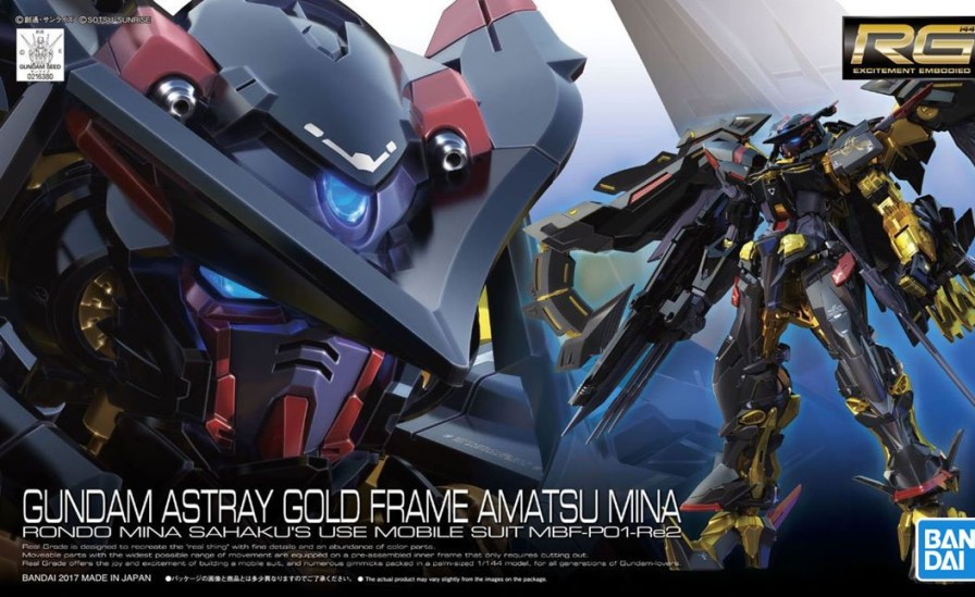 1/144 Rg Gundam Astray Gold Frame Amatsu Mina Best