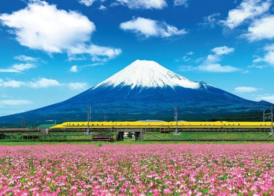 Jigsaw Puzzle: Doctor Yellow And Mt. Fuji-Shizuoka 500P (38 X 53Cm) Wholesale