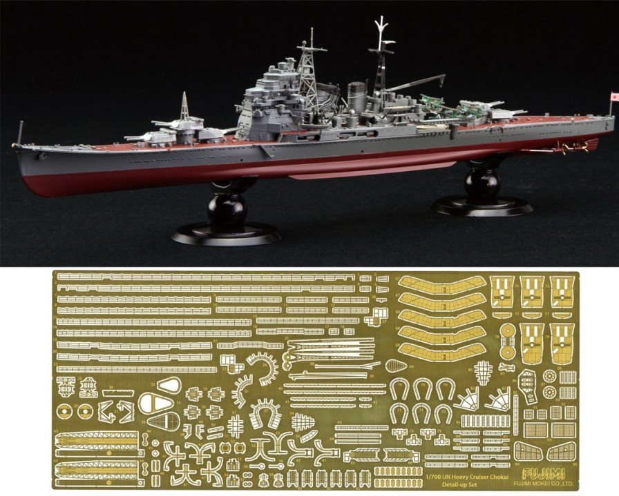 1/700 Japanese Navy Heavy Cruiser Chokai Full Hull Model Special Edition (With Photo-Etched Parts) Best