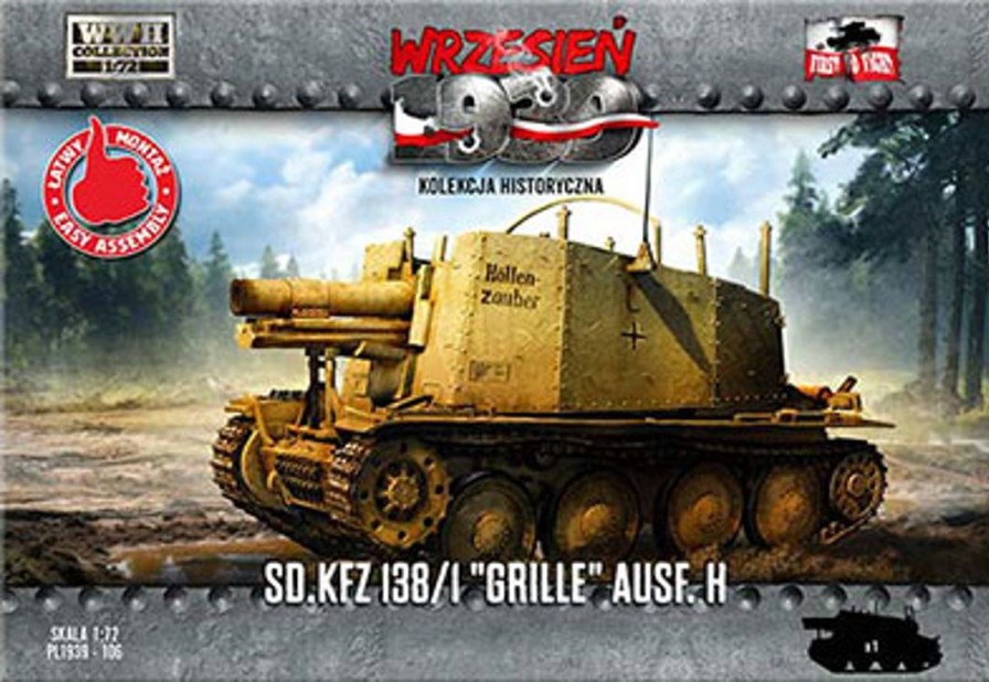 1/72 German 15Cm Self-Propelled Gun Sd.Kfz.138 /1 Grillet H Type Wholesale