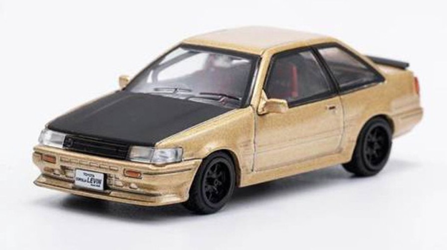 1/64 Toyota Corolla Levin (Rhd) Gold Wholesale